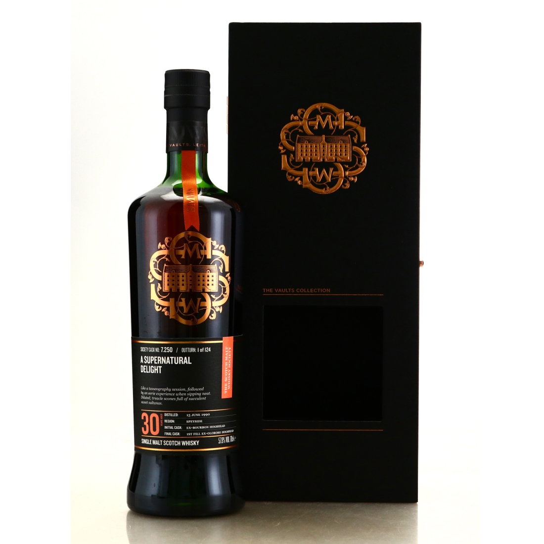 Longmorn 1990 SMWS 30 Year Old 7.250 / The Vaults Collection