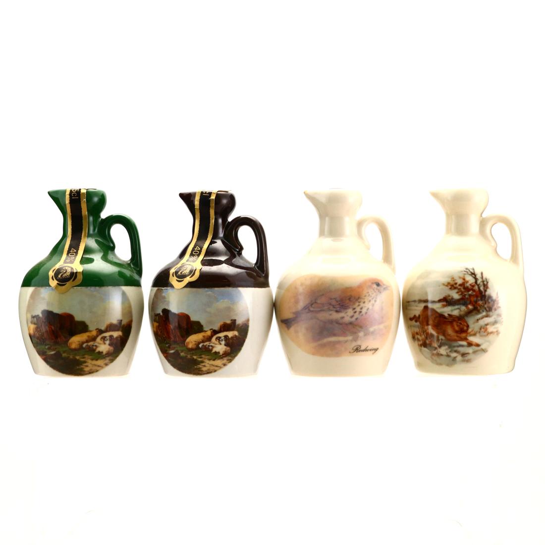 Rutherford's Whisky Ceramics Miniatures x 4 Whisky | Whisky Auctioneer
