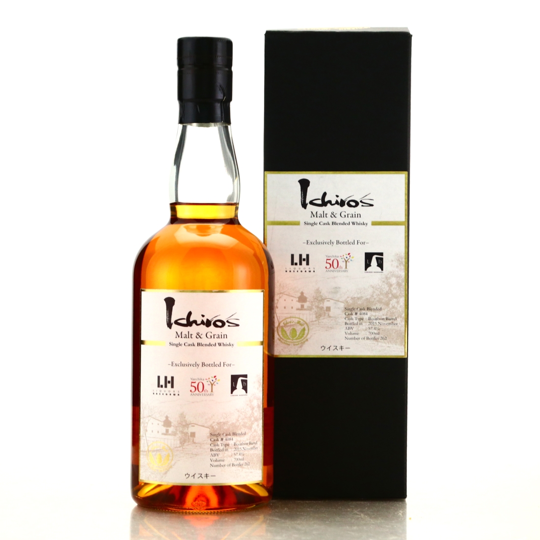 Ichiro's Malt and Grain Single Cask #4084 / Liquors Hasegawa