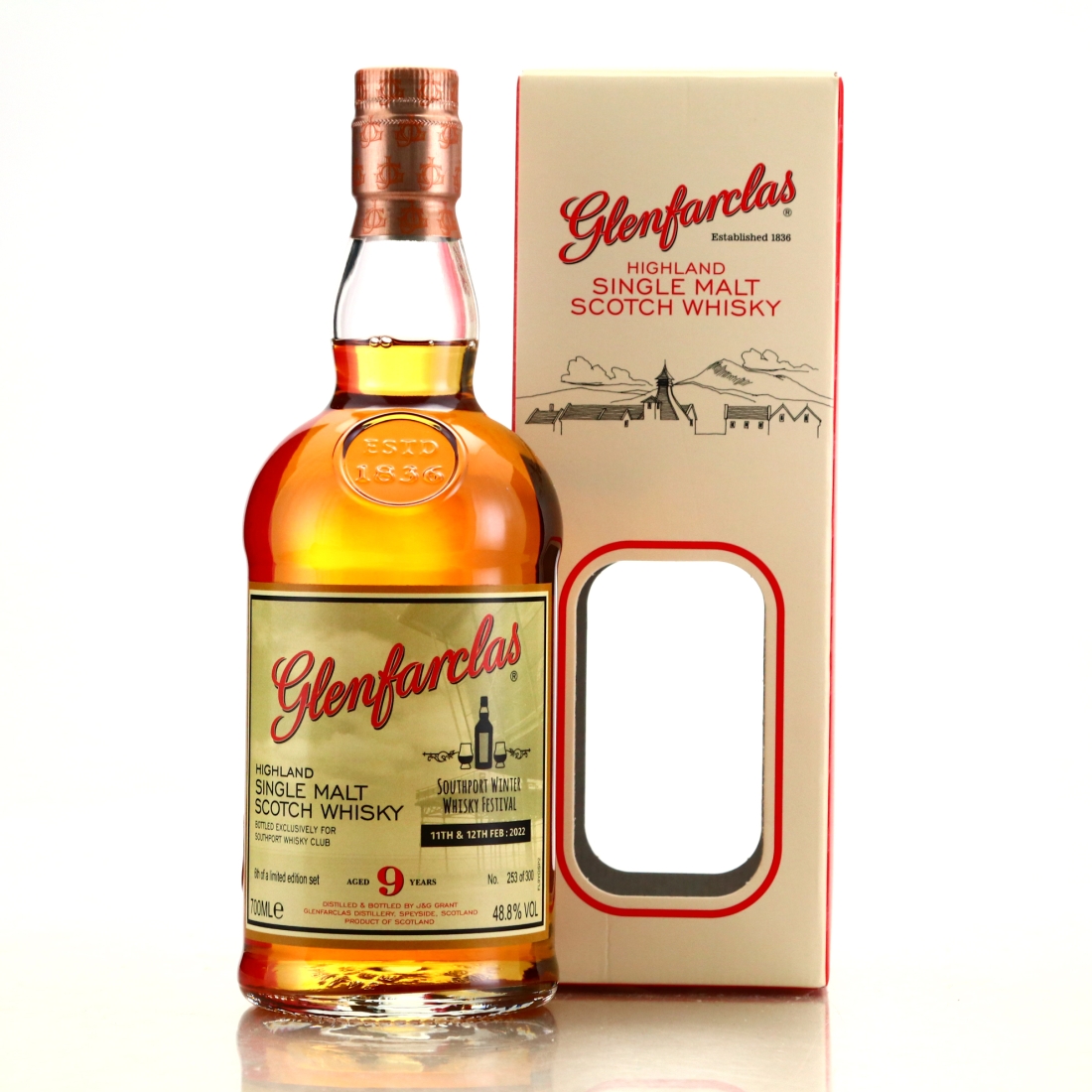Glenfarclas 9 Year Old Southport Whisky Festival 2022