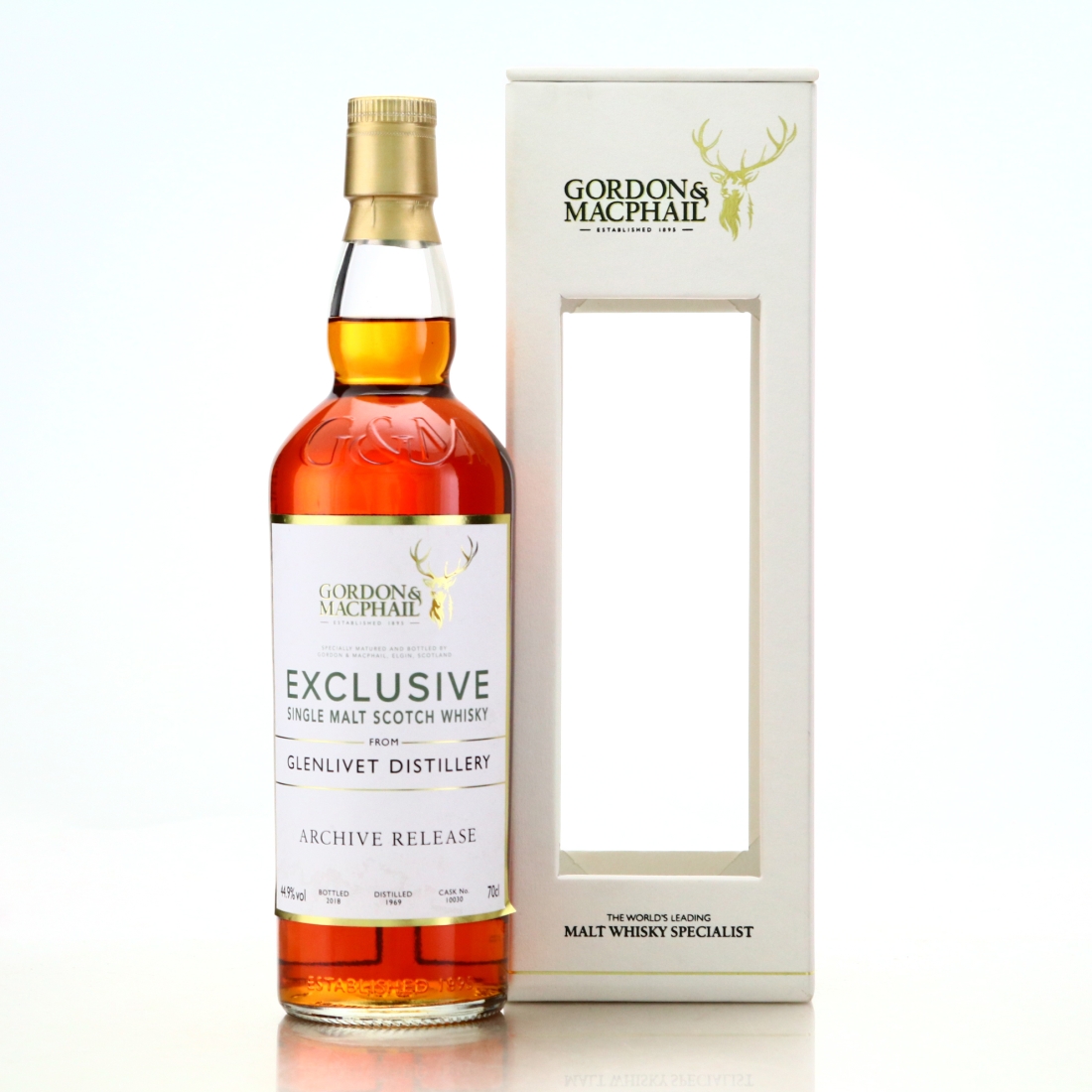 Glenlivet 1969 Gordon and MacPhail Exclusive / Archive Release