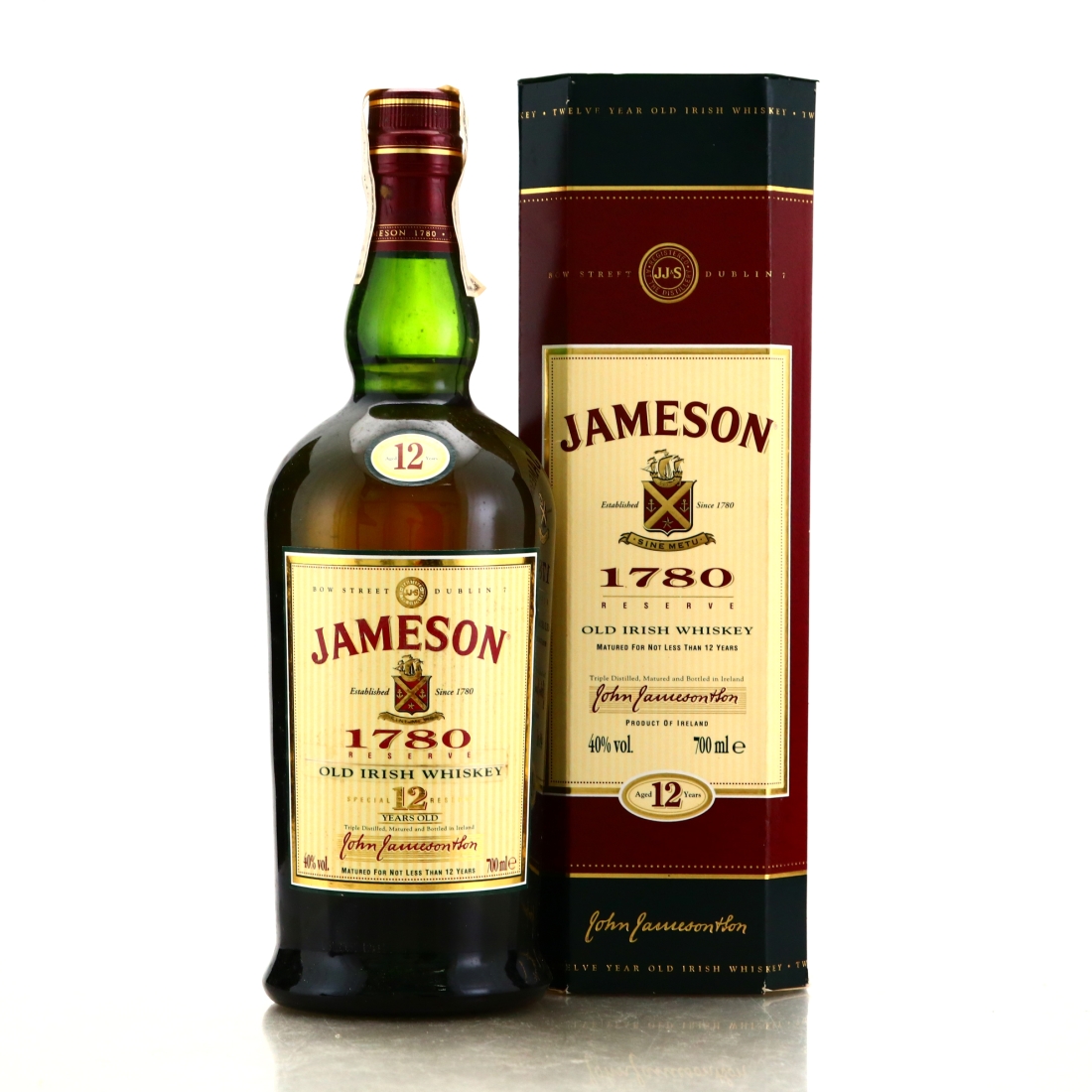 Jameson '1780' Special Reserve 12 Year Old 1990s
