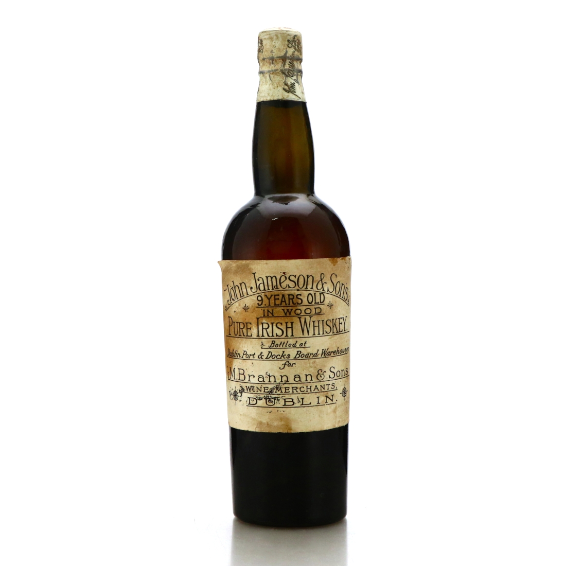 John Jameson and Son 9 Year Old circa 1900s / M. Brannan & Sons