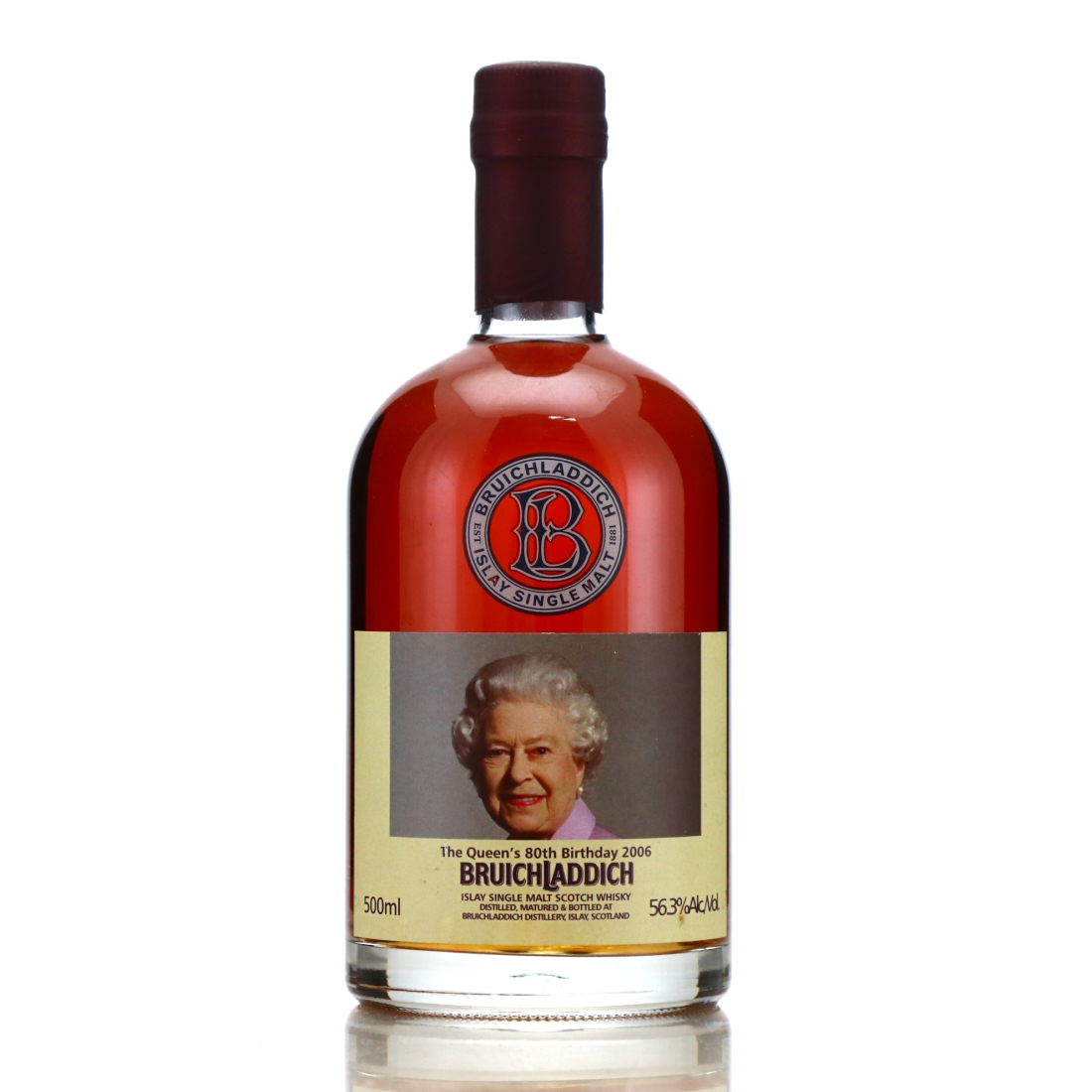Bruichladdich 1988 Valinch 'Queens 80th Birthday'