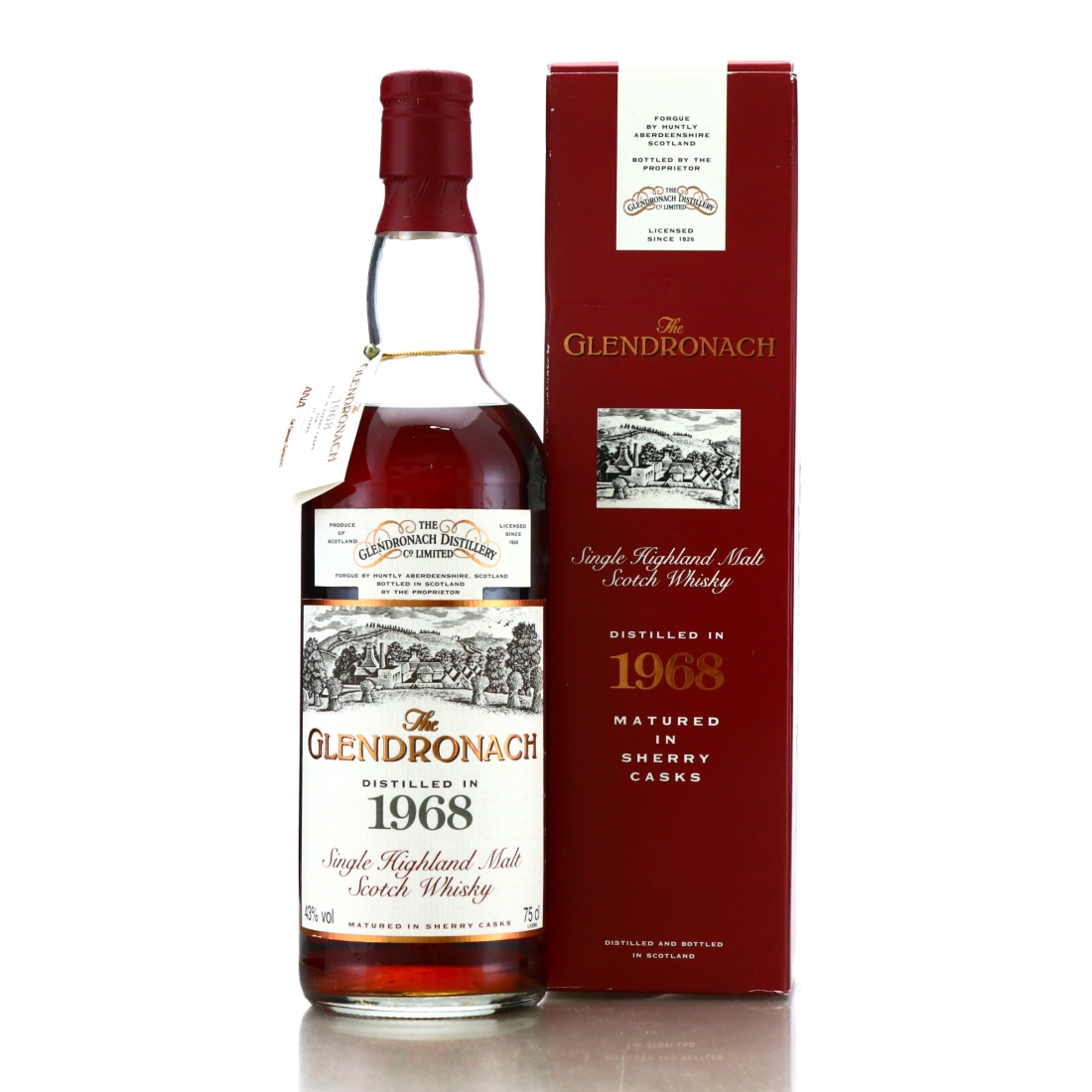 Glendronach 1968 Single Cask 25 Year Old #16 / All Nippon Airways