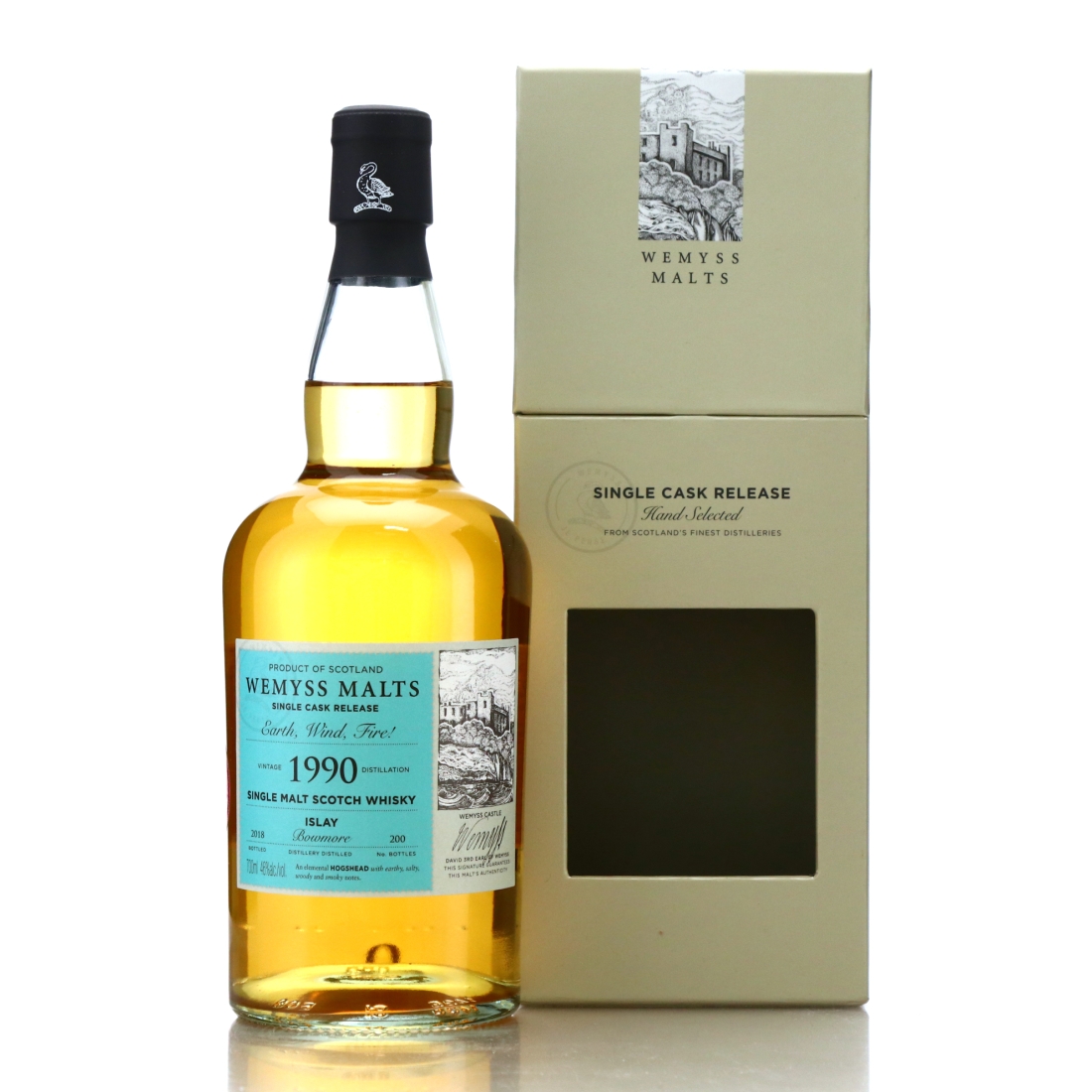 Bowmore 1990 Wemyss Malt / Earth, Wind, Fire