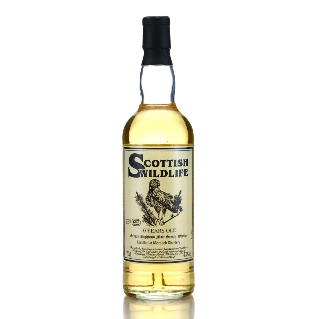 Mortlach 10 Year Old Signatory Vintage / Scottish Wildlife
