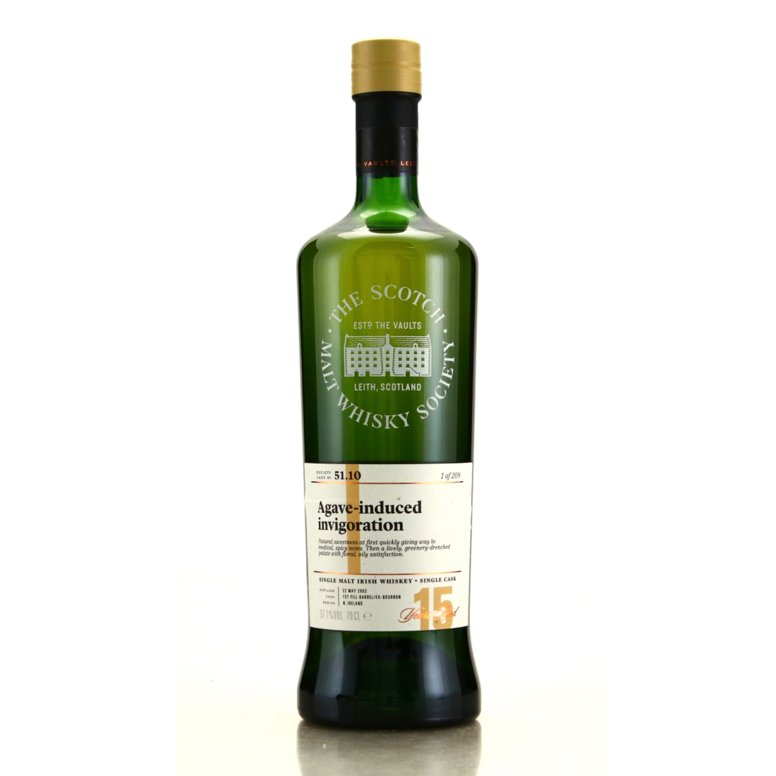 Bushmills 2002 SMWS 15 Year Old 51.10