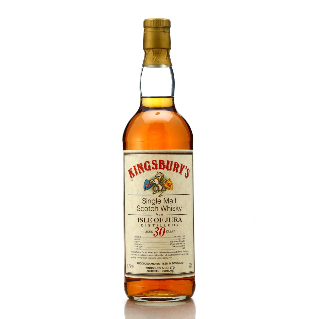 Jura 1966 Kingsbury 30 Year Old