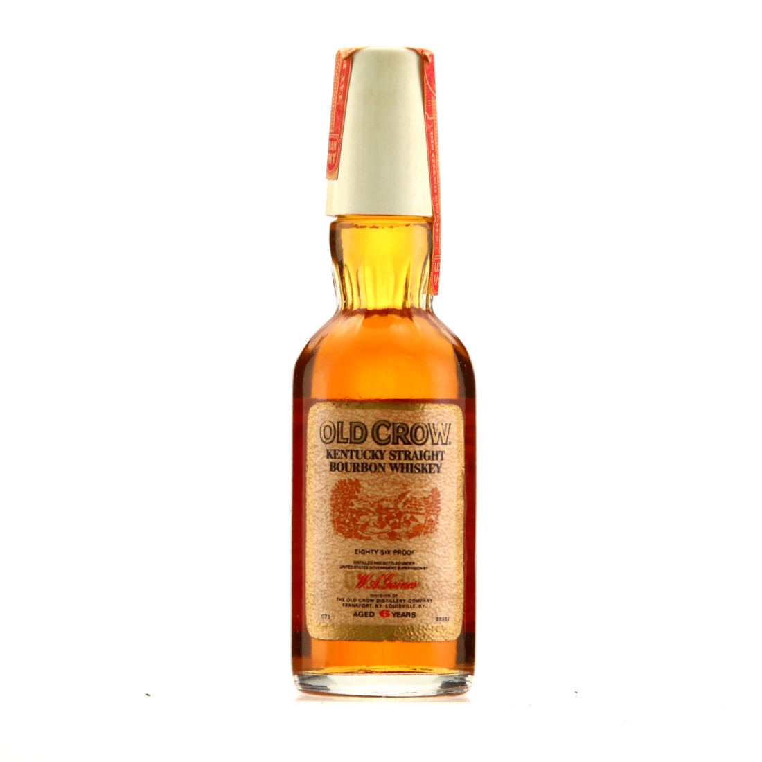 Old Crow 6 Year Old Kentucky Straight Bourbon Miniature