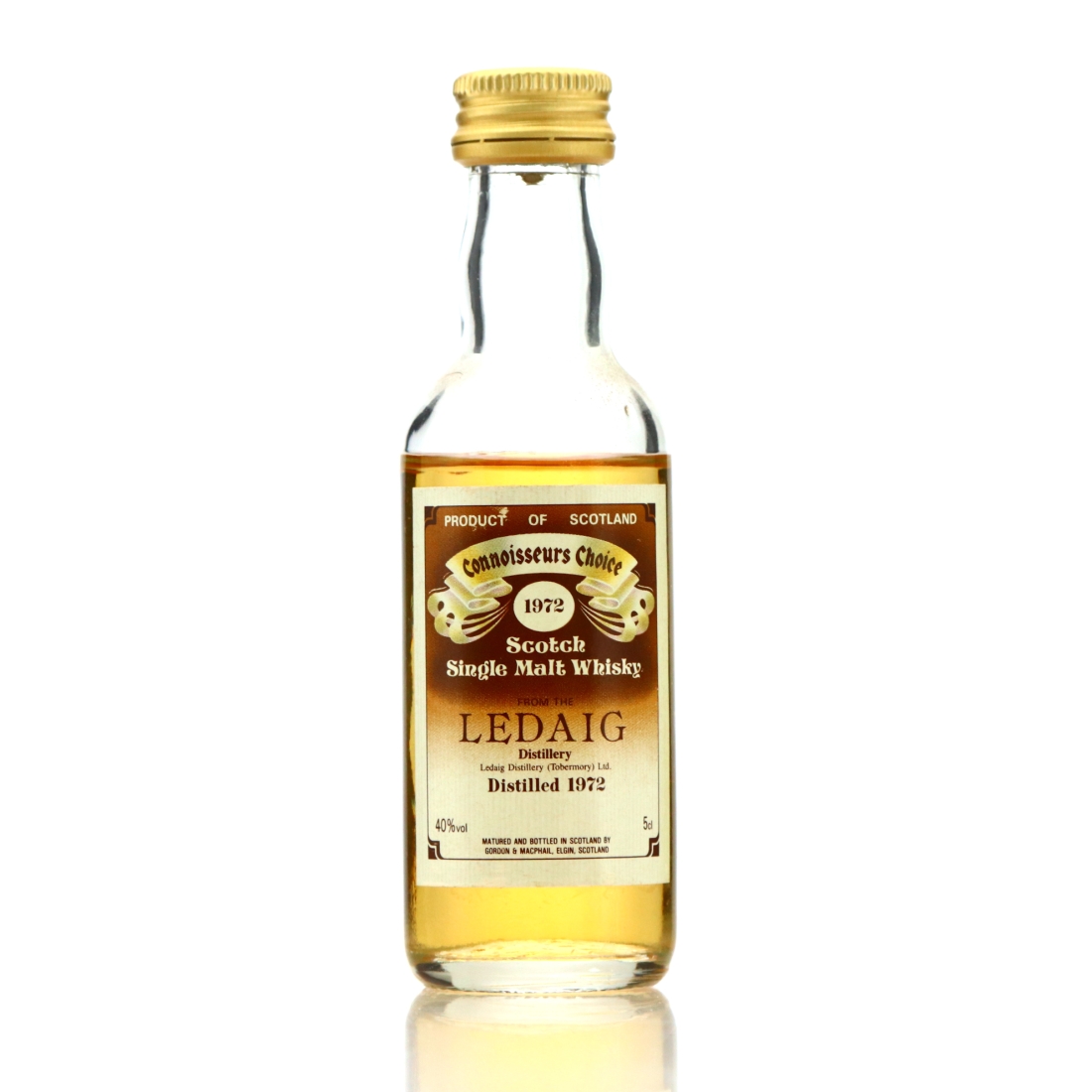 Ledaig 1972 Gordon and MacPhail Miniature