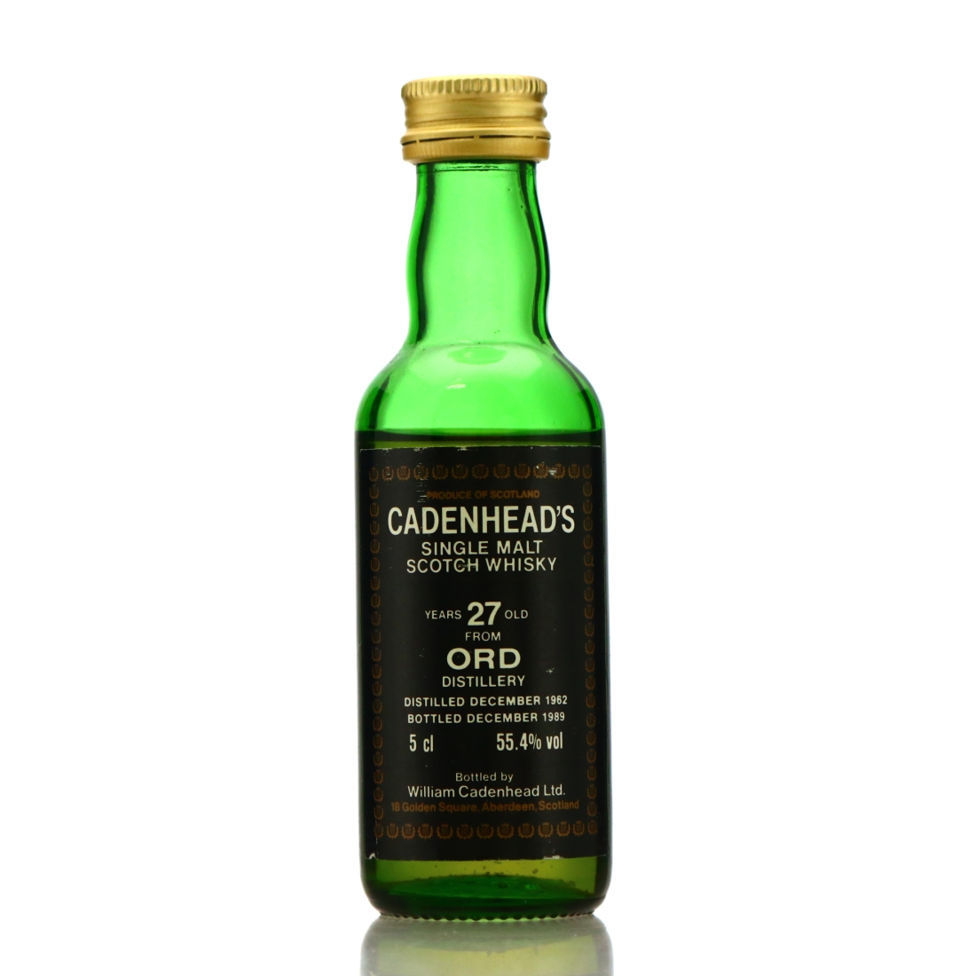 Glen Ord 1962 Cadenhead's 27 Year Old Miniature