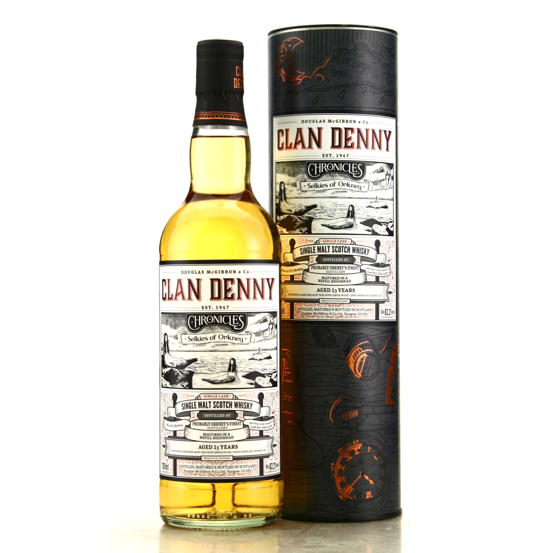 Orkney Single Malt 13 Year Old Clan Denny
