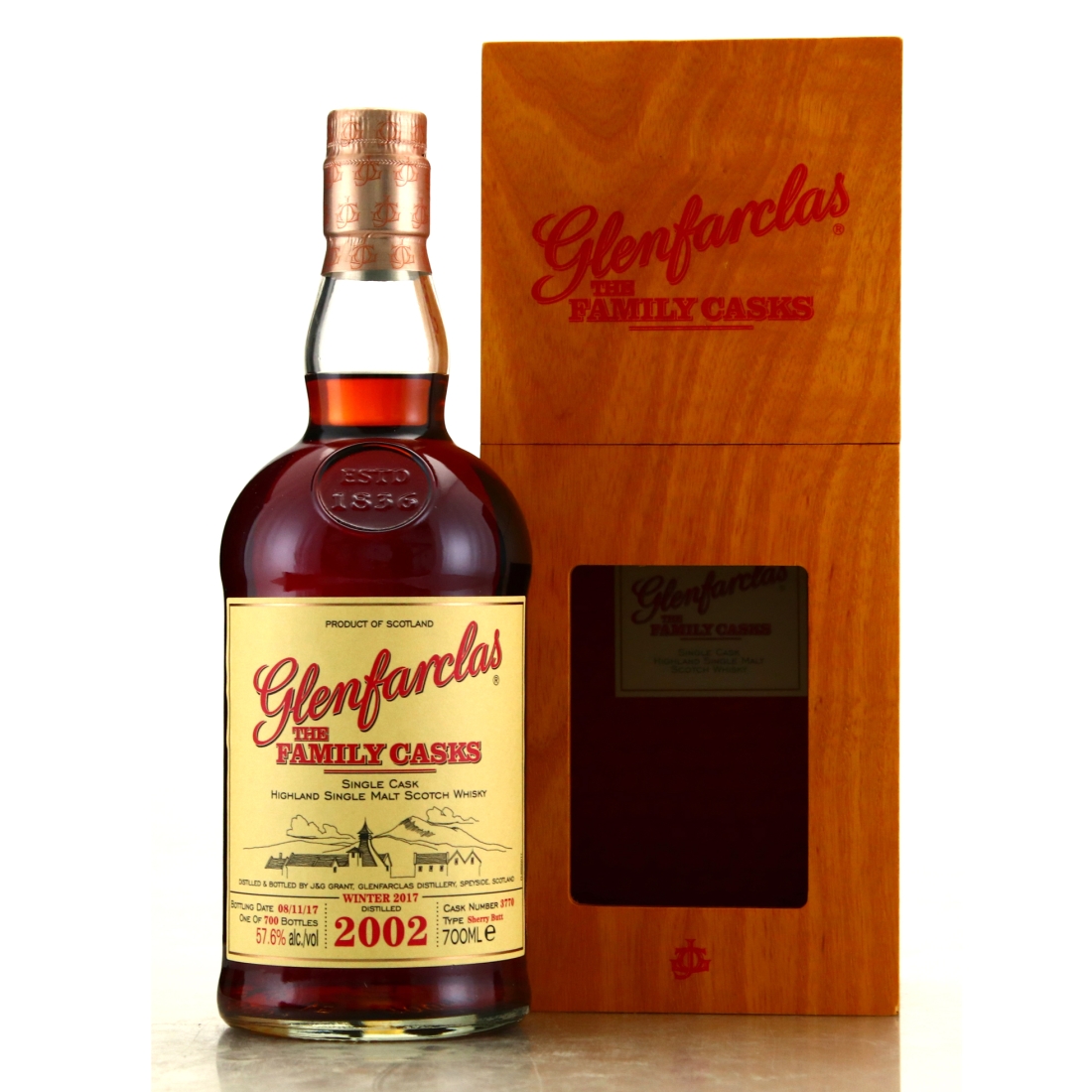 Glenfarclas 2002 Family Cask #3770 / Winter 2017