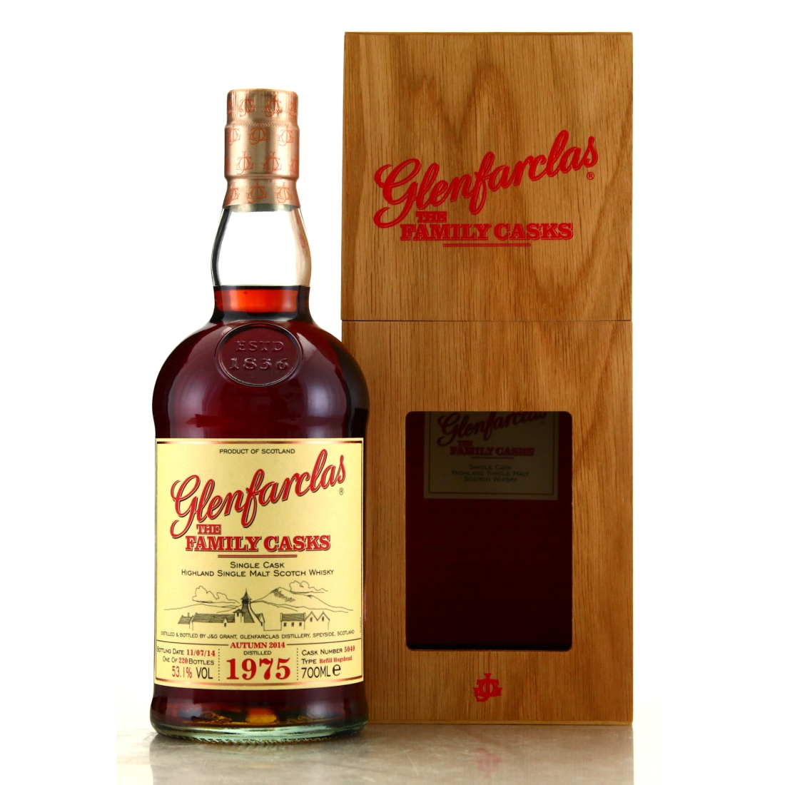 Glenfarclas 1975 Family Cask #5040 / Autumn 2014