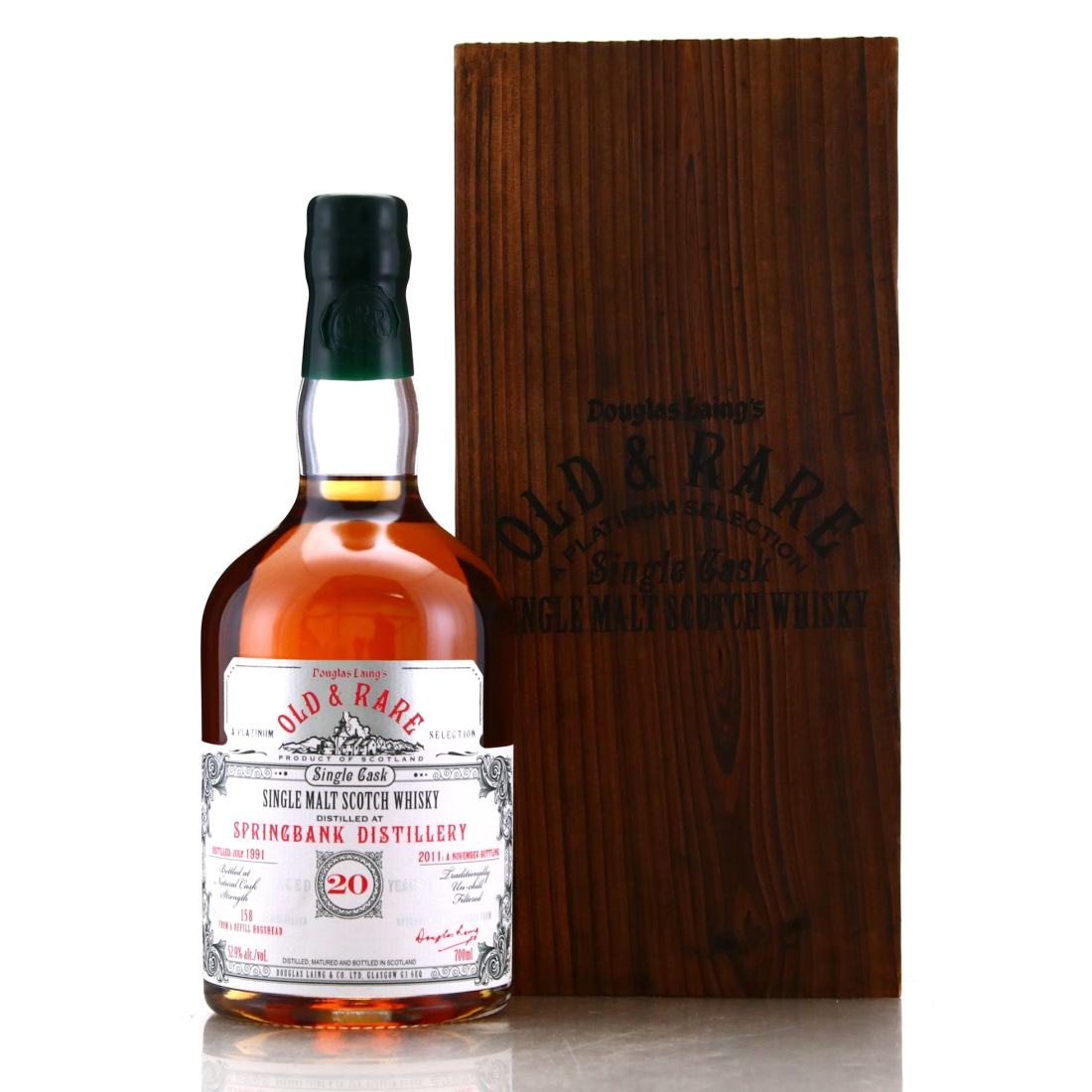 Springbank 1991 Douglas Laing 20 Year Old / Old and Rare