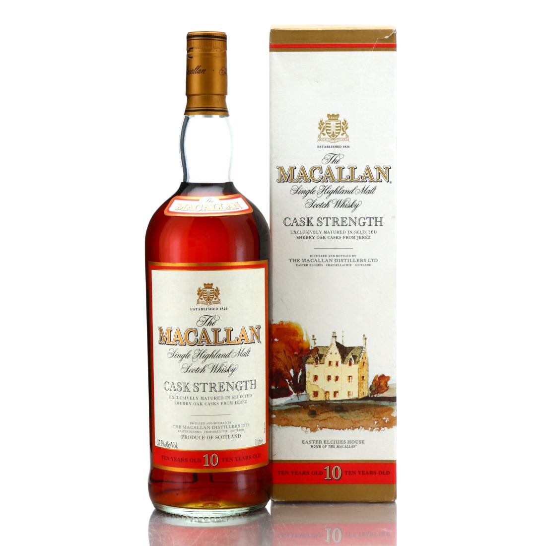 Macallan 10 Year Old Cask Strength 1 Litre mid-2000s / 57.7%
