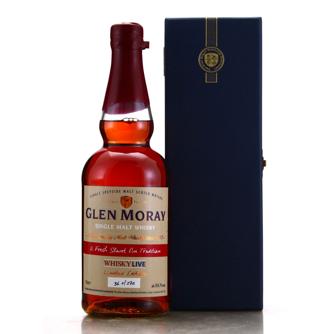 Glen Moray 2001 Single Cask #4092 / Whisky Live