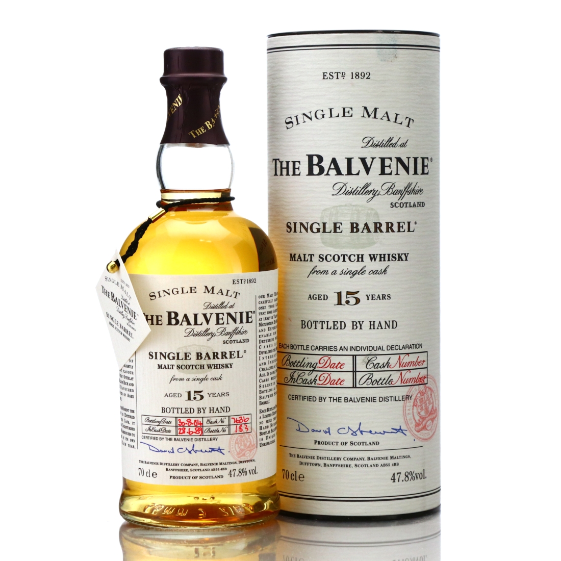 Balvenie 1989 Single Barrel 15 Year Old #7636