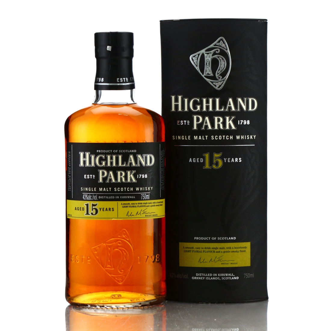 Highland Park 15 Year Old pre-2017 75cl / US Import