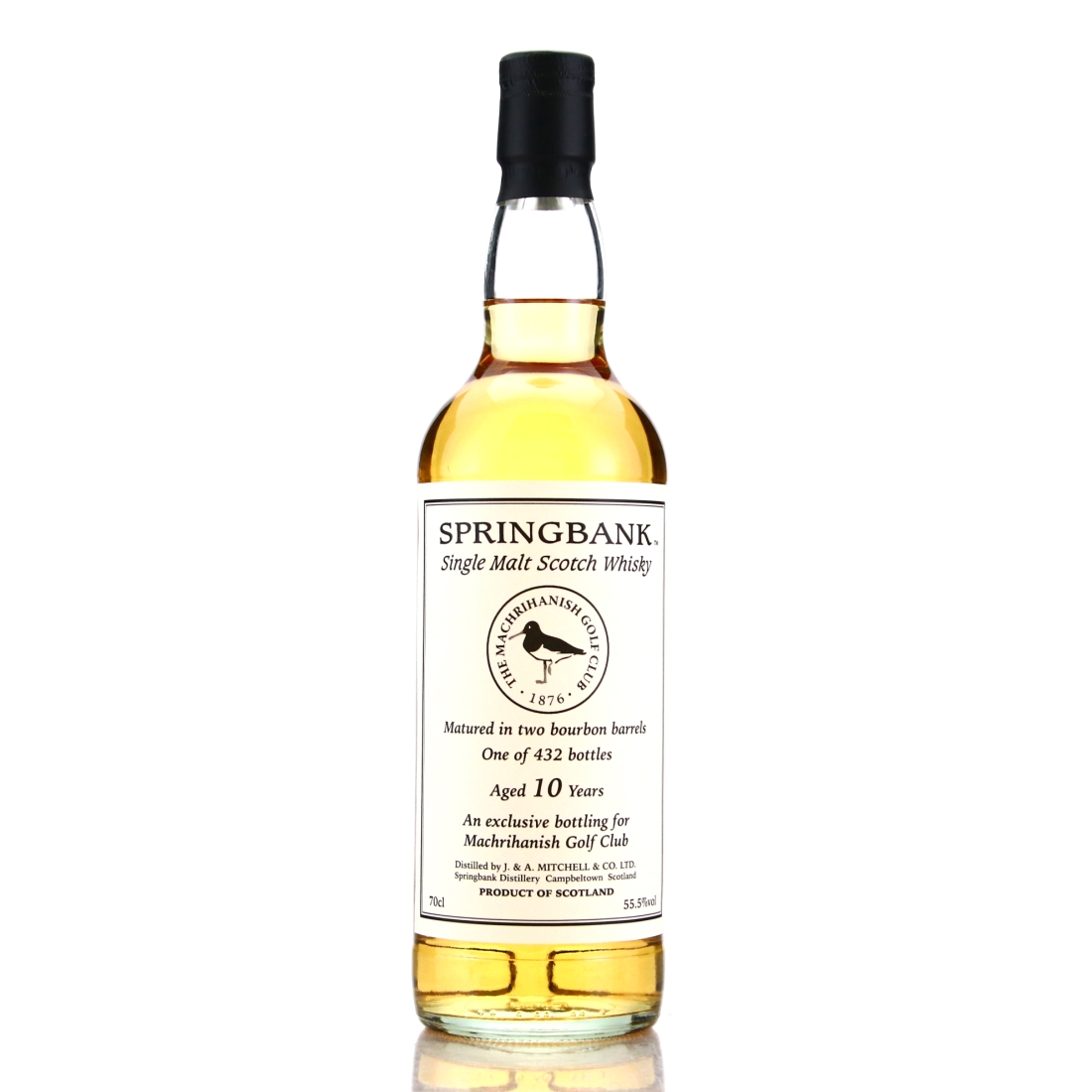 Springbank 10 Year Old Bourbon Casks / Machrihanish Golf Club