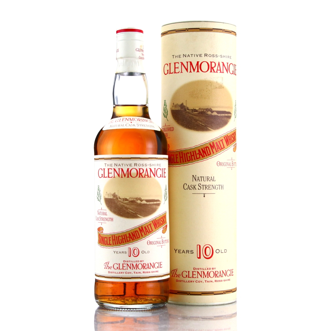 Glenmorangie 1980 Natural Cask Strength 10 Year Old