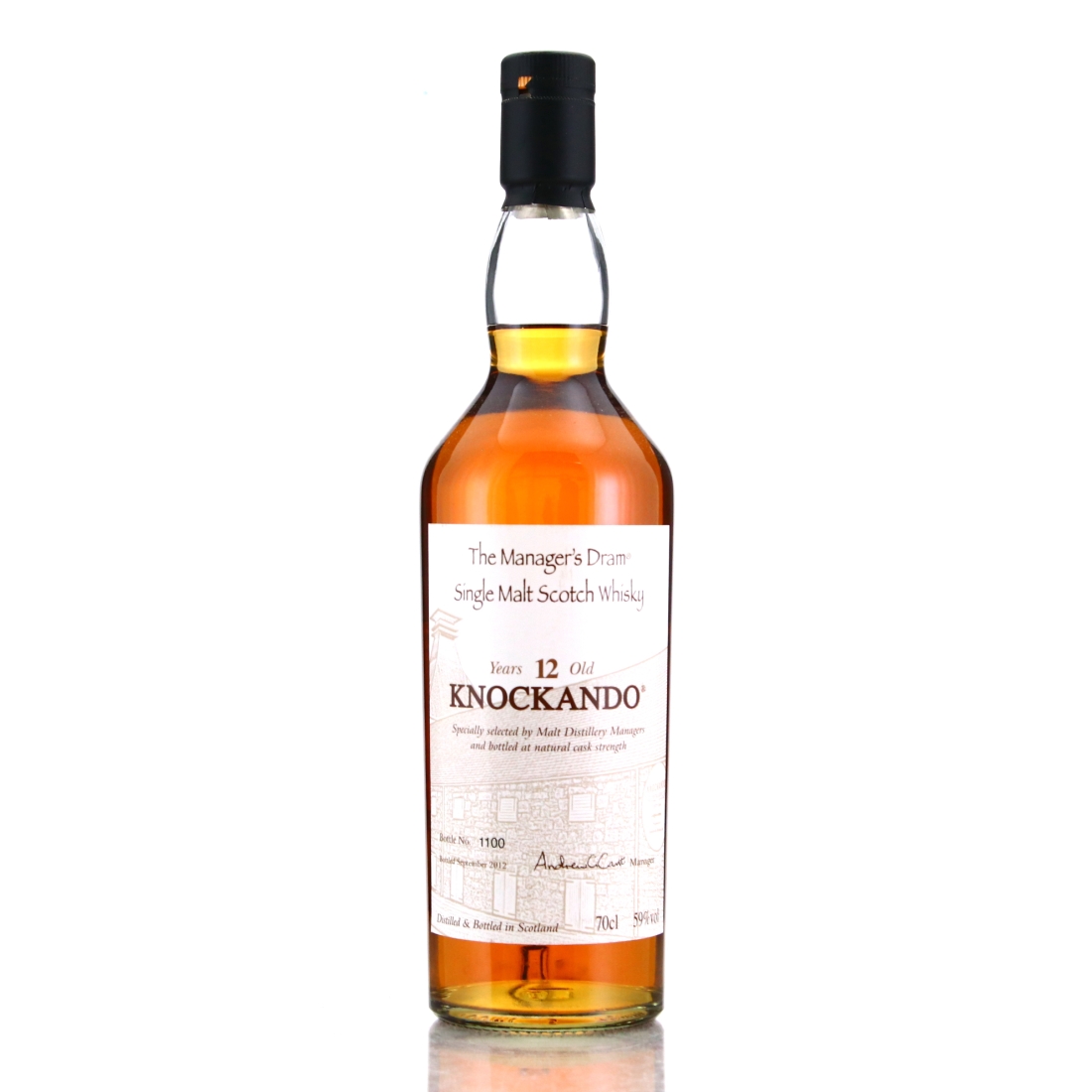 Knockando 12 Year Old Manager's Dram 2012
