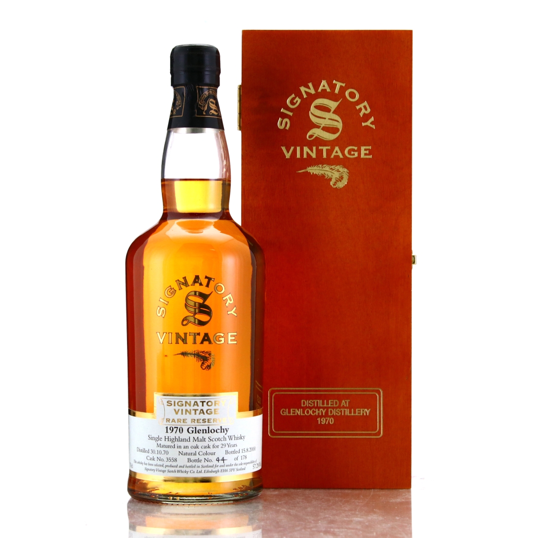 Glenlochy 1970 Signatory Vintage 29 Year Old Rare Reserve