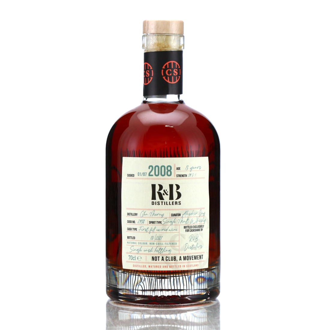 Glen Moray 2008 Caskshare 13 Year Old