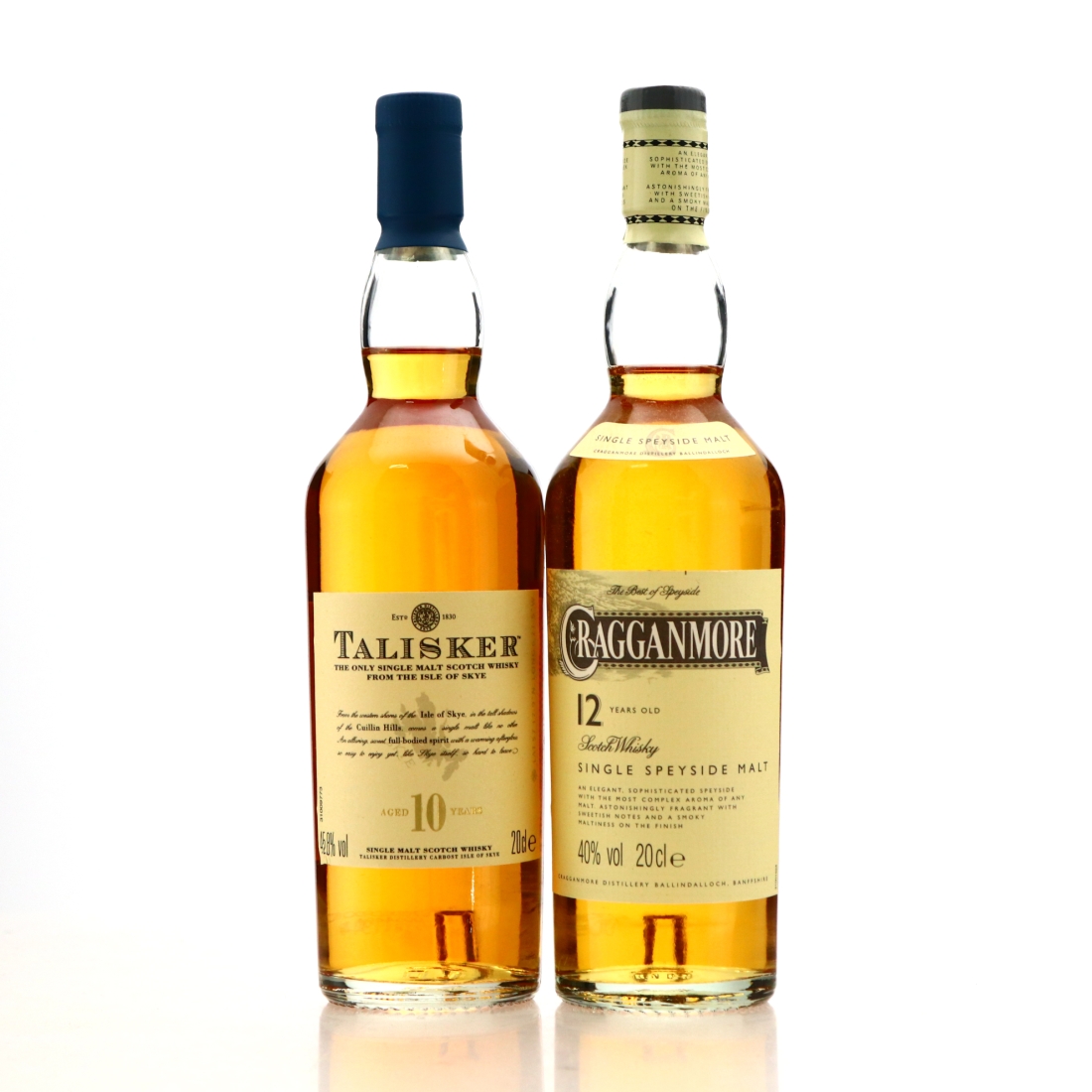 Cragganmore & Talisker Gift Pack 2 x 20cl