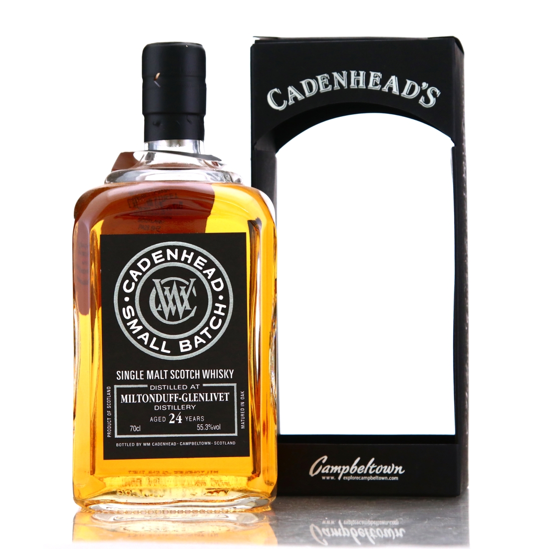 Miltonduff 1990 Cadenhead's 24 Year Old Small Batch