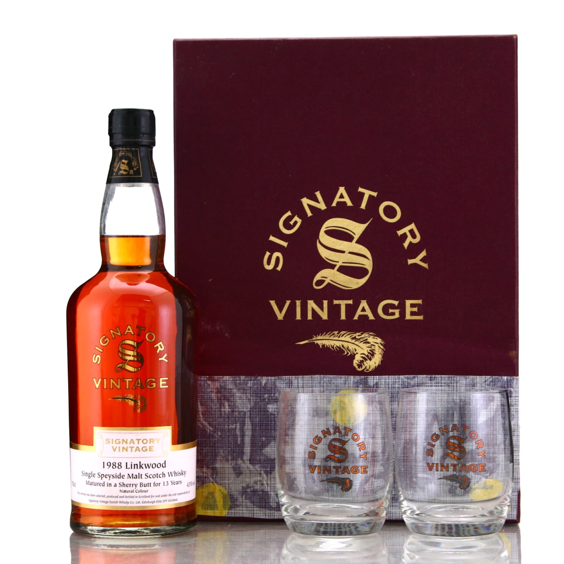 Linkwood 1988 Signatory Vintage 13 Year Old Gift Pack