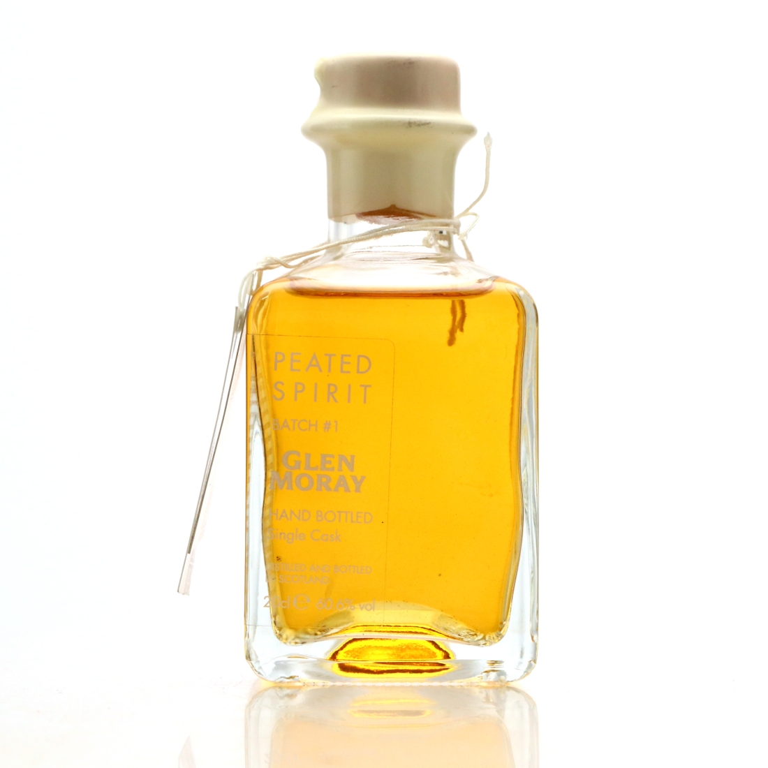 Glen Moray Peated Spirit Cask #141 20cl / Signed