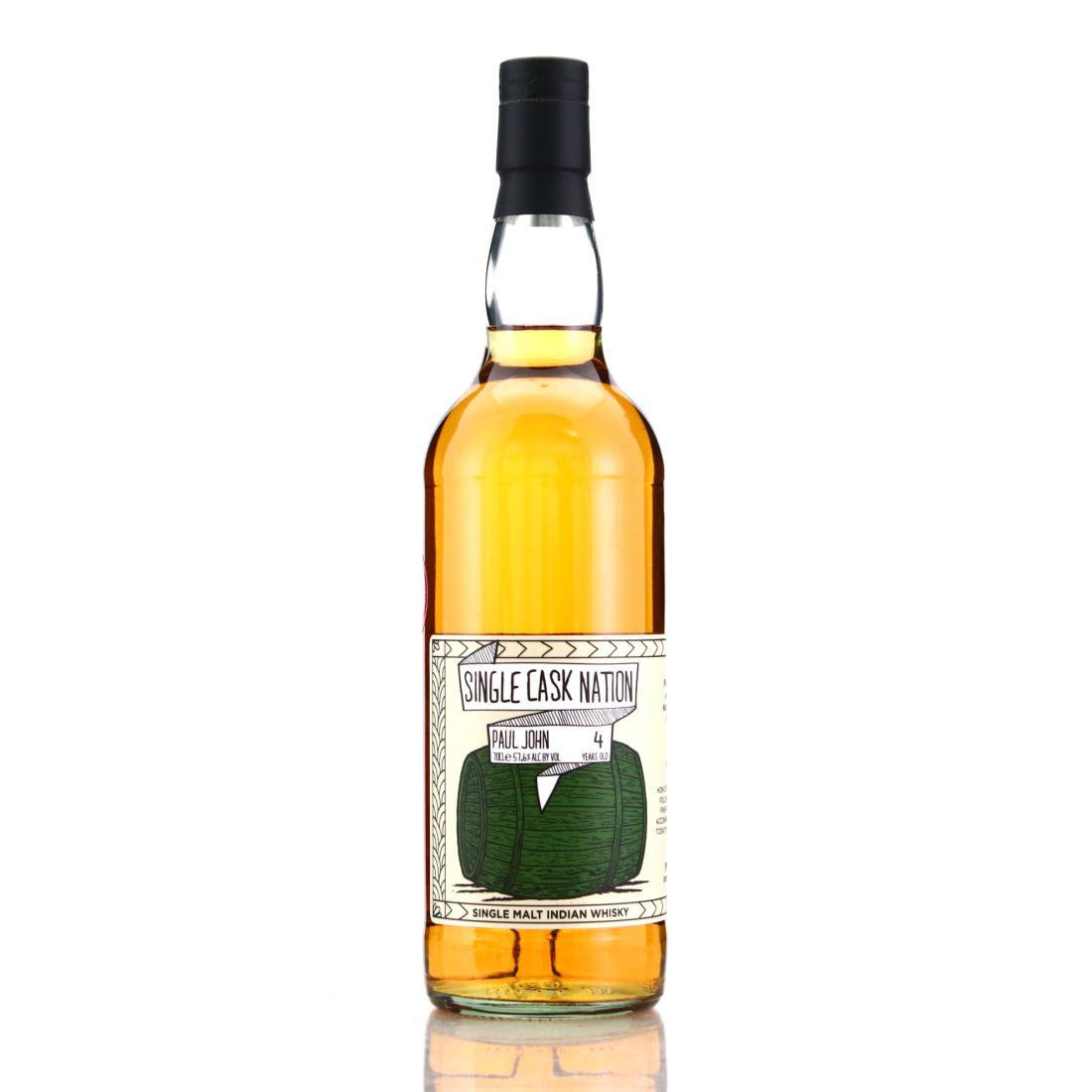 Paul John 2016 Single Cask Nation 4 Year Old
