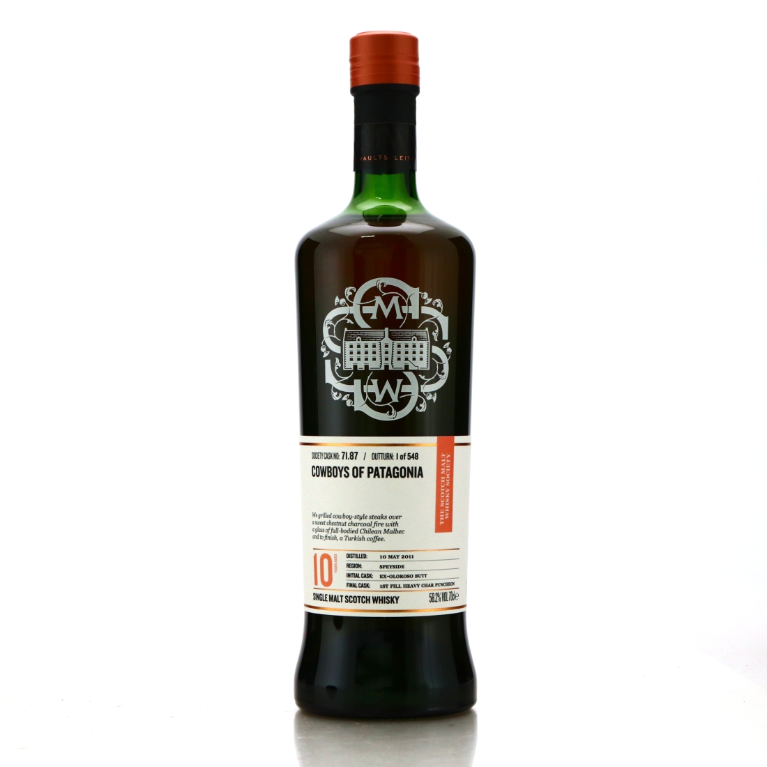Glenburgie 2011 SMWS 10 Year Old 71.87