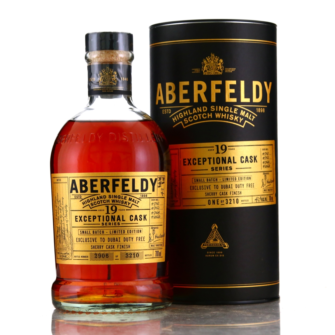 Aberfeldy 19 Year Old Exceptional Cask Series Small Batch / Dubai Duty Free
