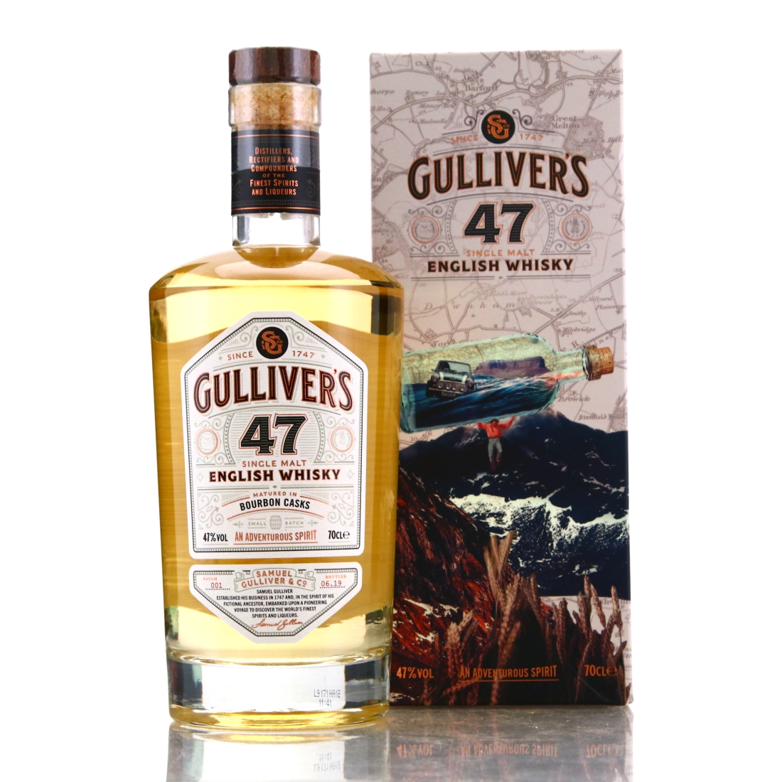 Gulliver's 47 Small Batch English Single Malt