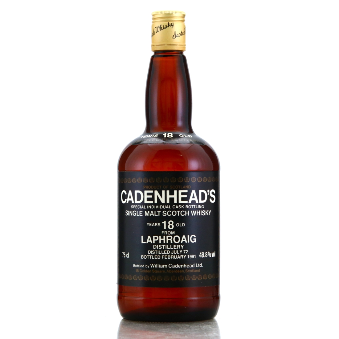 Laphroaig 1972 Cadenhead's 18 Year Old