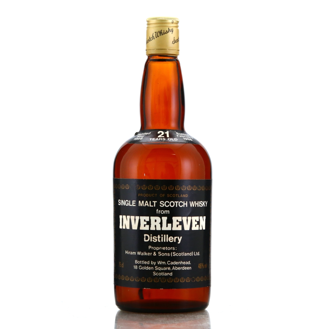 Inverleven 1966 Cadenhead's 21 Year Old