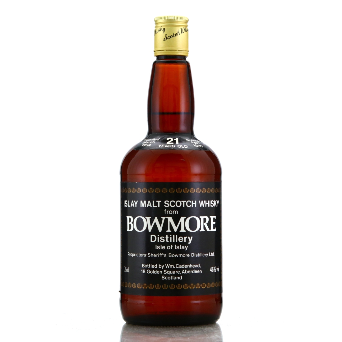 Bowmore 1964 Cadenhead's 21 Year Old