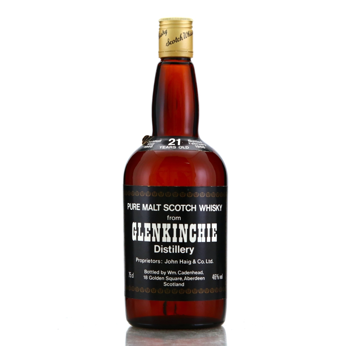 Glenkinchie 1966 Cadenhead's 21 Year Old