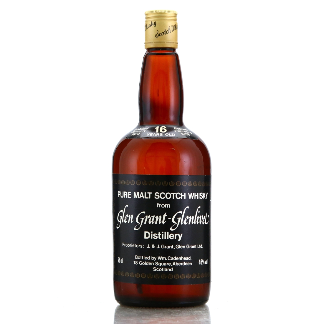 Glen Grant 1972 Cadenhead's 16 Year Old