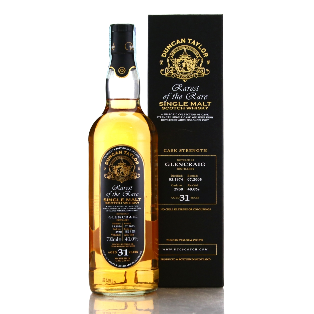 Glencraig 1974 Duncan Taylor 31 Year Old