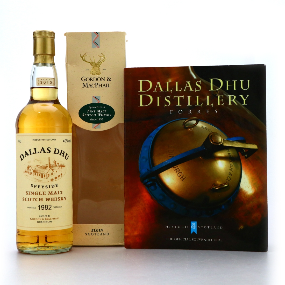 Dallas Dhu 1982 Gordon and MacPhail plus Souvenir Guide