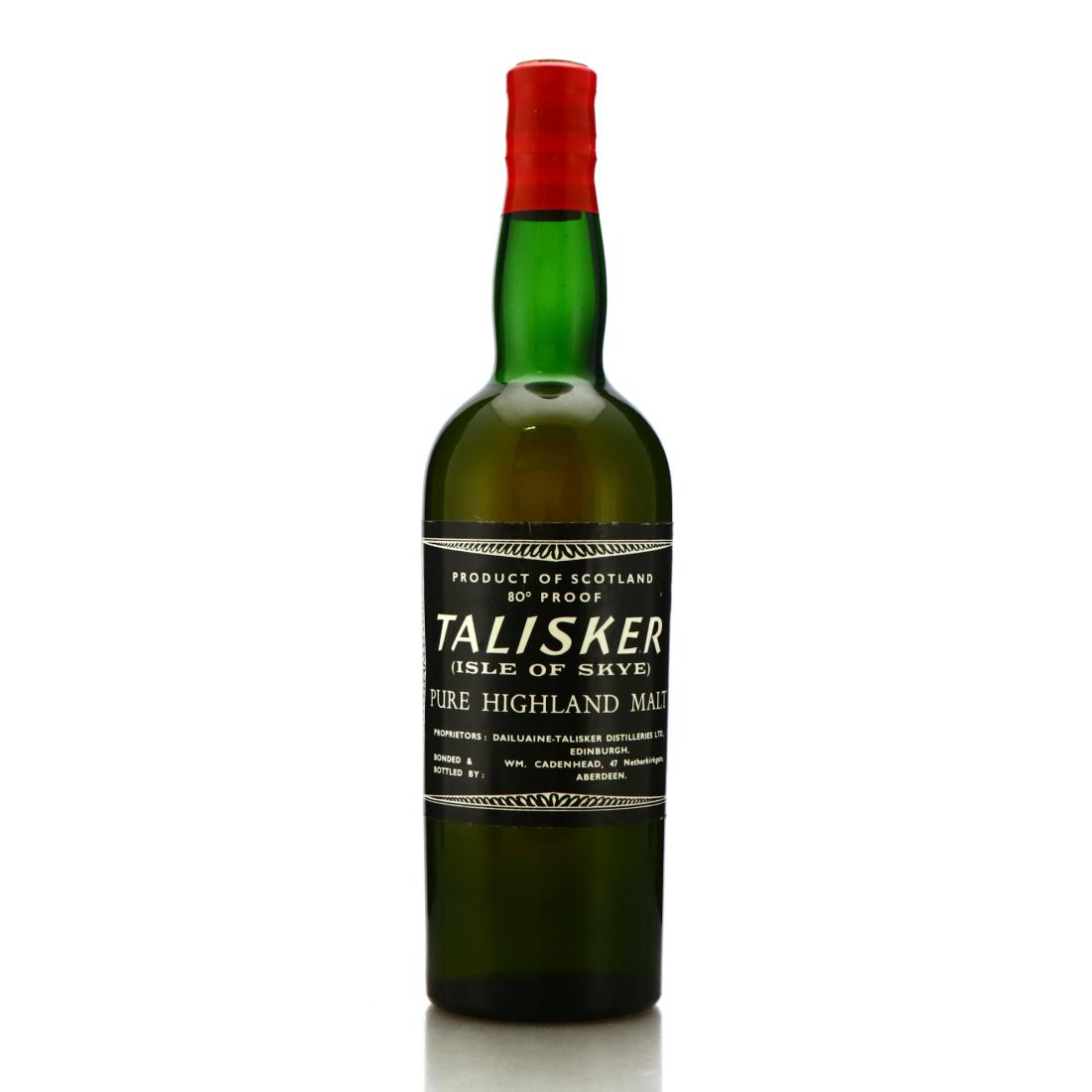 Talisker 80 Proof Cadenhead's 1960s