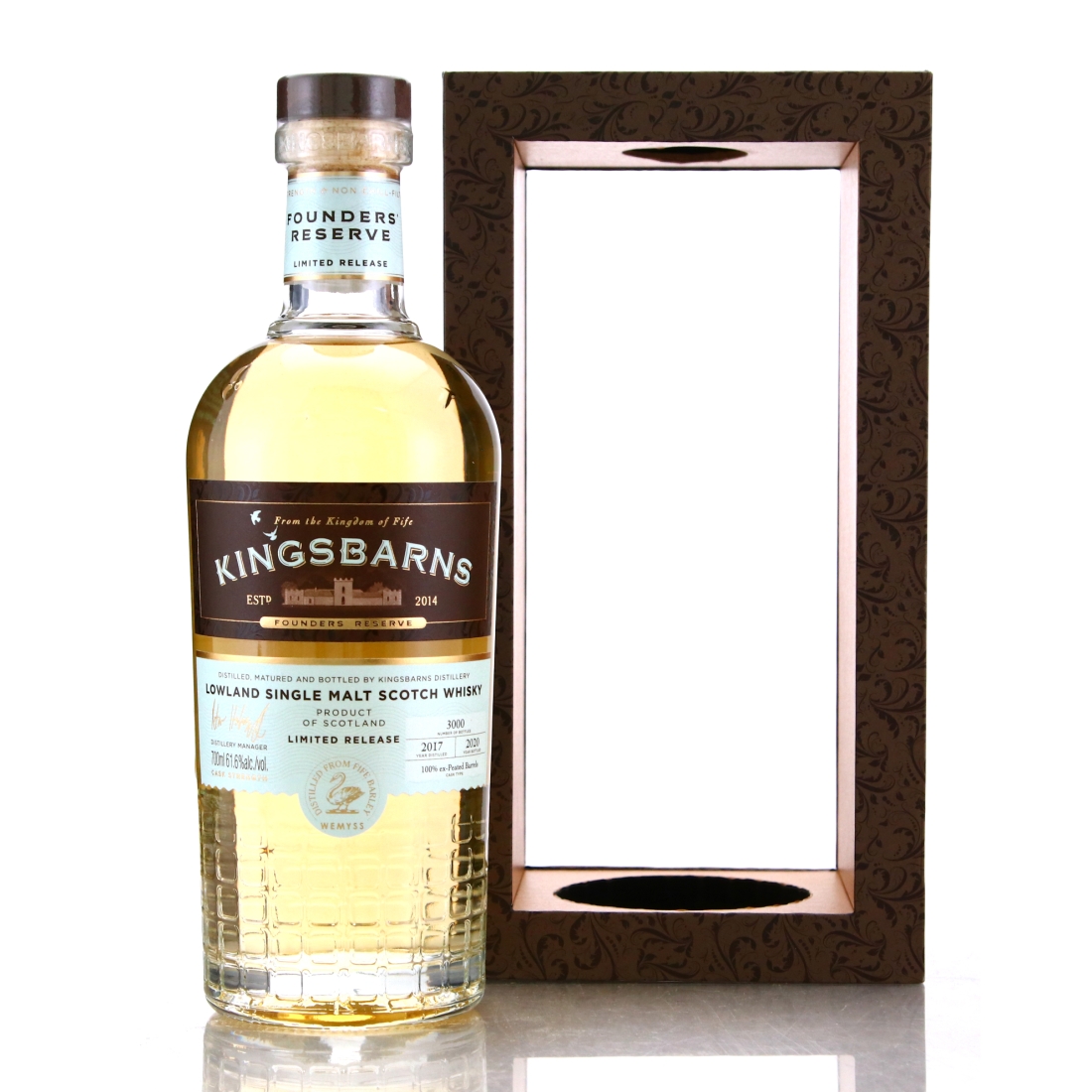Kingsbarns 2017 Founders Reserve ex-Peated Barrels