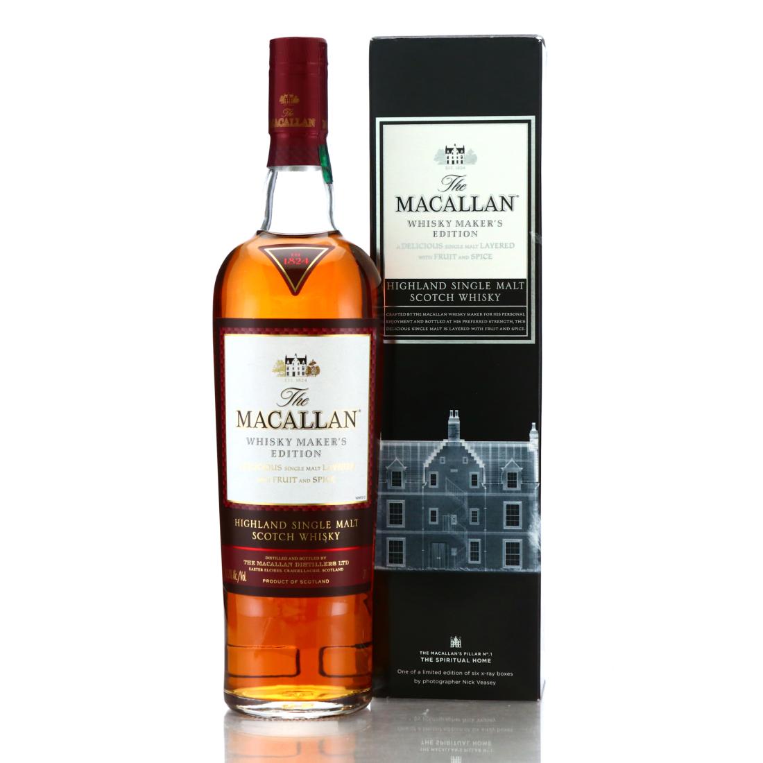 Image for Macallan Whisky Maker's Edition - Nick Veasey Six Pillars No.1 Spiritual Home