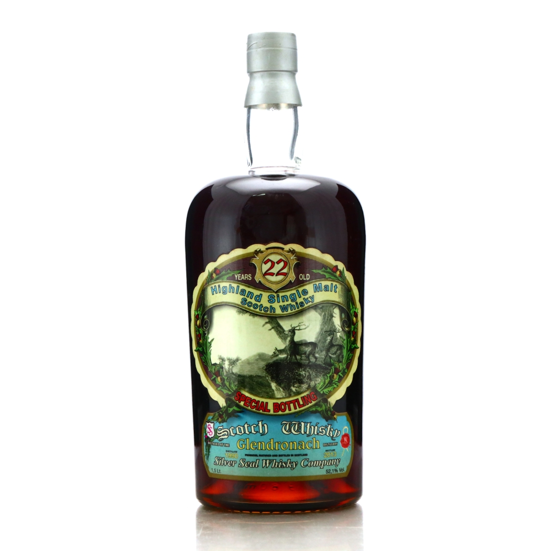 Glendronach 1990 Silver Seal 22 Year Old 1.5 Litre