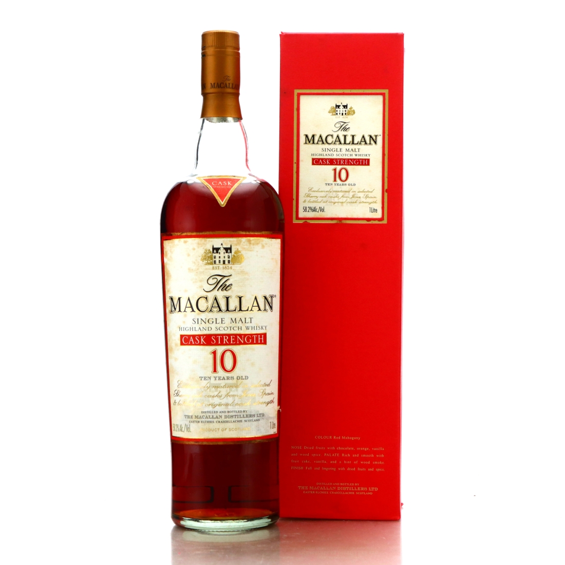 Macallan Cask Strength mid-2000s 1 Litre / 58.2%