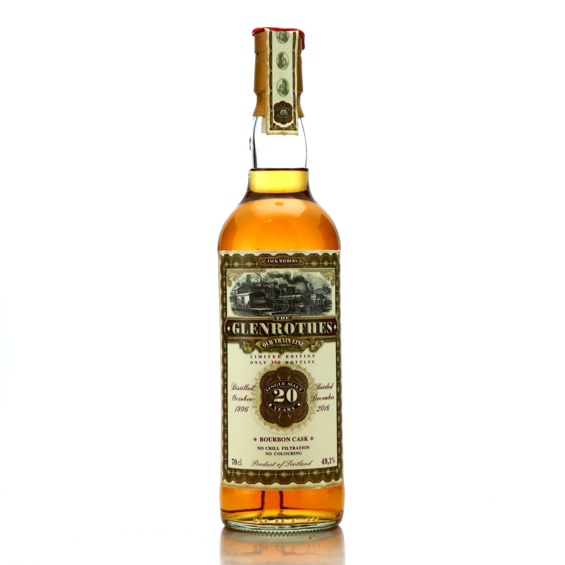 Glenrothes 1996 Jack Wiebers 20 Year Old / Old Train Line